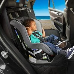 Fei Yu Housse De Protection Pour Siège Arrière De Voiture Noir Pour Chien, Animal De Compagnie, Enfant, Passagers De Taxi | Protège Des Rayures, Imperméable | Taille Universelle -Cage, caisse et transport pour chien Soldes 57494703 3