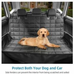 Housse Voiture Chien, Housse De Siège Pour Chien, Protection De Siège Chien, Taille Universelle, 147cm*137cm, Installation/Nettoyage Facile Accessoires De Voiture Pour Chien LITZEE 7 Housse Voiture Chien, Housse De Siège Pour Chien, Protection De Siège Chien, Taille Universelle, 147cm*137cm, Installation/Nettoyage Facile Accessoires De Voiture Pour Chien LITZEE -Cage, caisse et transport pour chien Soldes 57656930 3