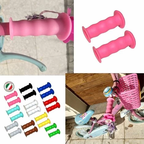 CYCLINGCOLORS Poignée Vélo Enfant 85mm Diamètre 19mm Draisienne Trottinette Tricycle Sécurité Fermée Paire, Vert 2 CYCLINGCOLORS Poignée Vélo Enfant 85mm Diamètre 19mm Draisienne Trottinette Tricycle Sécurité Fermée Paire, Vert – Image 2