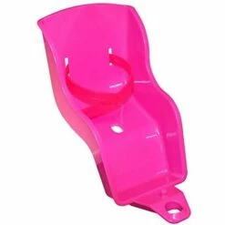 CYCLINGCOLORS Porte Poupée Vélo Enfant Coque Rigide Porte Poupon Doudou Avec Sangle De Maintien, Rose