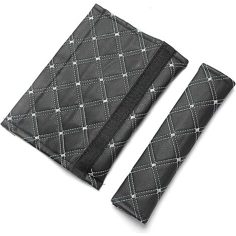 LONGZIMING Ceinture Securite Voiture, Protege Ceinture Voiture, Lot De 2 Coussinets Dépaule De Ceinture De Sécurité De Voiture Pour Ceinture De Sécurité De Voiture, Sac à Dos, Sac à Bandoulière (noir) 2 LONGZIMING Ceinture Securite Voiture, Protege Ceinture Voiture, Lot De 2 Coussinets Dépaule De Ceinture De Sécurité De Voiture Pour Ceinture De Sécurité De Voiture, Sac à Dos, Sac à Bandoulière (noir) – Image 2