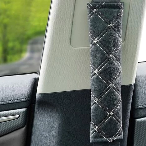 LONGZIMING Ceinture Securite Voiture, Protege Ceinture Voiture, Lot De 2 Coussinets Dépaule De Ceinture De Sécurité De Voiture Pour Ceinture De Sécurité De Voiture, Sac à Dos, Sac à Bandoulière (noir) 4 LONGZIMING Ceinture Securite Voiture, Protege Ceinture Voiture, Lot De 2 Coussinets Dépaule De Ceinture De Sécurité De Voiture Pour Ceinture De Sécurité De Voiture, Sac à Dos, Sac à Bandoulière (noir) – Image 4