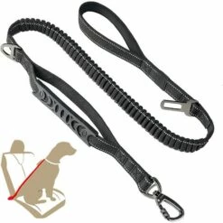 LONGZIMING Ceinture De Sécurité  Pour Chien Et Chat - Harnais De Sécurité Réglable Pour Toutes Les Races De Chiens Et Les Types De Voitures