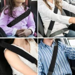 LONGZIMING Coussin Ceinture De Sécurité,2 Pack Peluche Ceinture De Sécurité Voiture Protection Epaule Pour Adultes Et Enfants Pour Voiture Ceinture De Sécurité Sac à Dos à Bandoulière Noir 8 LONGZIMING Coussin Ceinture De Sécurité,2 Pack Peluche Ceinture De Sécurité Voiture Protection Epaule Pour Adultes Et Enfants Pour Voiture Ceinture De Sécurité Sac à Dos à Bandoulière Noir -Cage, caisse et transport pour chien Soldes 58324839 4