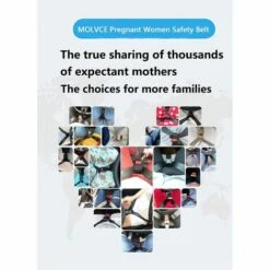 LONGZIMING Ceinture Securite Femme Enceinte Ceinture De Sécurité Pour Femme Enceinte, Protège L'estomac Et Le Bébé, Ceinture De Sécurité De Grossesse, Ceinture De Protection Pour La Chirurgie Abdominale -Cage, caisse et transport pour chien Soldes 58324999 3