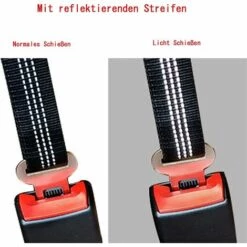 LONGZIMING Harnais Voiture Pour Chiens,2 PCS Ceinture De Sécurité Pour Chien Pour Voiture,réglable, Absorption Des Chocs, Bande Réfléchissante, Convient Pour Toutes Les Races De Chiens Et Types De Voitures 7 LONGZIMING Harnais Voiture Pour Chiens,2 PCS Ceinture De Sécurité Pour Chien Pour Voiture,réglable, Absorption Des Chocs, Bande Réfléchissante, Convient Pour Toutes Les Races De Chiens Et Types De Voitures -Cage, caisse et transport pour chien Soldes 58325055 3