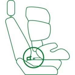 ABCRITAL Lot De 2 Fixations De Ceinture De Sécurité Pour Siège De Voiture Avec Boucle Fixe Pour Siège De Bébé (Noir) -Cage, caisse et transport pour chien Soldes 58344600 3