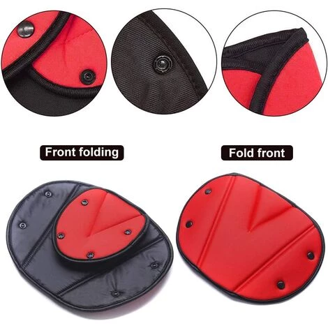 ABCRITAL Ajusteur De Ceinture De Sécurité, Coussin De Ceinture De Sécurité Pour Enfants, Boucle De Support De Triangle De Ceinture De Sécurité Réglable Pour Enfants Adultes, 20X24.5, 2 Pièces 2 ABCRITAL Ajusteur De Ceinture De Sécurité, Coussin De Ceinture De Sécurité Pour Enfants, Boucle De Support De Triangle De Ceinture De Sécurité Réglable Pour Enfants Adultes, 20X24.5, 2 Pièces – Image 2