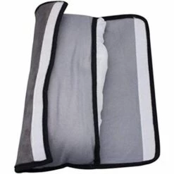 ABCRITAL 2 Pcs Auto Oreiller De Voiture Ceinture De Sécurité Protéger, Épaulière, Ajuster Véhicule Siège Ceinture Coussin Pour Enfants (Gris, Rose) -Cage, caisse et transport pour chien Soldes 58345261 3