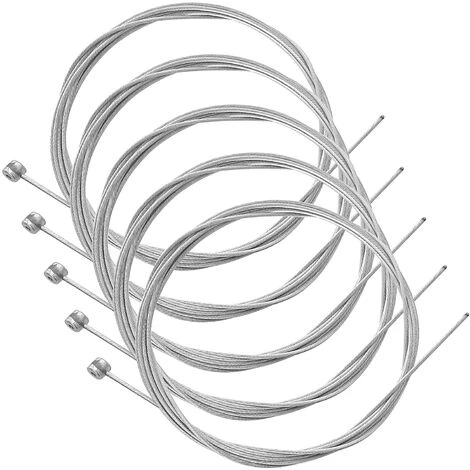 CYCLINGCOLORS 5x Câble De Frein Vélo Compatible Avec Shimano Sram Avant Arrière Vtt Vtc Ville Course Vintage 2m 1 CYCLINGCOLORS 5x Câble De Frein Vélo Compatible Avec Shimano Sram Avant Arrière Vtt Vtc Ville Course Vintage 2m