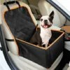 HKLFFJA Siège Auto Chien Pour Voiture, Sac De Transport Chien Pliable Avec Ceinture De Sécurité, Housse De Siege Rehausseur Voiture En Tissu Oxford, Imperméable Et Anti-Rayures, Pour Voiture, Automobile, SUV