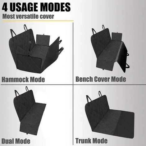 GALOZZOIT Housse De Siège Pour Chien Protection De Banquette Siège Arrière Imperméable Hamac De Chien Pour Banquette Arrière Pour Voitures/VUS Antidérapant Hamac Nettoyage Facile 3 GALOZZOIT Housse De Siège Pour Chien Protection De Banquette Siège Arrière Imperméable Hamac De Chien Pour Banquette Arrière Pour Voitures/VUS Antidérapant Hamac Nettoyage Facile – Image 3