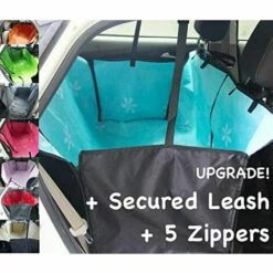 GALOZZOIT De Couverture De Siège De Voiture Pour Animaux De Compagnie, Waterproof Pet Dog Front Seat Car Seat Cover Covers Protector Mat Comfortable- Marron -Cage, caisse et transport pour chien Soldes 58657798 3