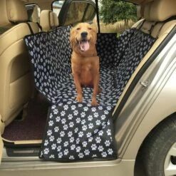 HIASDFLS Housse De Voiture Pour Chien, Couverture Protection De Banquette Arrière Imperméable, Housse Protection De Siège Auto,Housse Banquette Siege Voiture Pour Chien Pour Voiture Et Suv