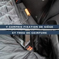 HIASDFLS Housse Protection Voiture Pour Chien - Protege Siege Voiture Chien Impermeable - Couverture Banquette Arrières Voitures, Tapis Voiture Chien -Cage, caisse et transport pour chien Soldes 59008412 5