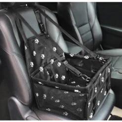 PERLE RARE Sac De Transport Chien Et Chat , Ceinture De Siège De Voiture De Sac De Voiture D'animal Familier Respirant Pour L'animal Chat De Chien (Patte)