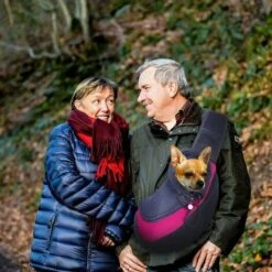 EINEMGELD Sac Pour Animaux, Ajustable Sac De Transport Pour Animaux Chien, Mesh Respirant Sac De Messager Pour Chien Chat, Sac à Dos De Transport Convient à Pour Le Métro, La Marche Voyage, Randonnée（M） -Cage, caisse et transport pour chien Soldes 59333730 4