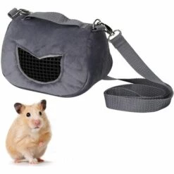 CATHERINE Cadeau De Juillet Orteur De Hamster, Sac De Transport Pour Animaux De Compagnie, Sac De Sorties Pour Petits Animaux De Compagnie Cochon D'Inde(Medium)15