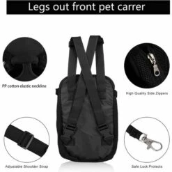 ROSIER Sac De Transport Pour Animaux, Sac à Dos Pour Chien - Sac Ajustable Pet Front Cat Dog Carrier Backpack, Transport Sac à Dos Pour Animaux De Compagnie Pour Voyager/Randonnée/Camping -L Noir——VEBTles 7 ROSIER Sac De Transport Pour Animaux, Sac à Dos Pour Chien - Sac Ajustable Pet Front Cat Dog Carrier Backpack, Transport Sac à Dos Pour Animaux De Compagnie Pour Voyager/Randonnée/Camping -L Noir——VEBTles -Cage, caisse et transport pour chien Soldes 59735649 3