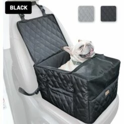 LIFCAUSAL Siège D'appoint Pour Chien Avec Tapis Sangles Réglables Pour Petits Chiens Moyens Chats Transporteur Pour Animaux De Compagnie (Noir) 7 LIFCAUSAL Siège D'appoint Pour Chien Avec Tapis Sangles Réglables Pour Petits Chiens Moyens Chats Transporteur Pour Animaux De Compagnie (Noir) -Cage, caisse et transport pour chien Soldes 59950117 3