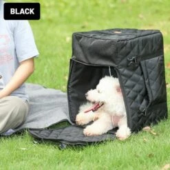 LIFCAUSAL Siège D'appoint Pour Chien Avec Tapis Sangles Réglables Pour Petits Chiens Moyens Chats Transporteur Pour Animaux De Compagnie (Noir) 9 LIFCAUSAL Siège D'appoint Pour Chien Avec Tapis Sangles Réglables Pour Petits Chiens Moyens Chats Transporteur Pour Animaux De Compagnie (Noir) -Cage, caisse et transport pour chien Soldes 59950117 5