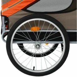 NOVA Cadre En Acier De Remorque De Vélo De Chien Avec Drapeau De Sécurité Différentes Couleurs Couleur : Orange Et Brun 8 NOVA Cadre En Acier De Remorque De Vélo De Chien Avec Drapeau De Sécurité Différentes Couleurs Couleur : Orange Et Brun -Cage, caisse et transport pour chien Soldes 59995966 4