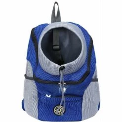 LIFCAUSAL Sac à Dos Pour Animaux De Compagnie Sac De Voyage Portable Sac De Poitrine Avant Berathable Mesh Drawstring Design Outdoor Pet Dog Carrying Bag