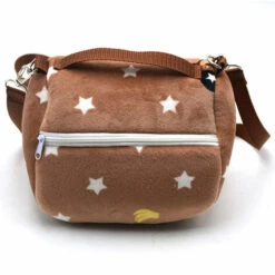 ROSIER Sac De Transport Pour Animaux De Compagnie, Sac De Transport Respirant Portable Pour Hamsters, Sac à Café En Flanelle Respirant Portable Pour Animaux Domestiques (L:18*14*15cm)——VEBTles -Cage, caisse et transport pour chien Soldes 60247571 4