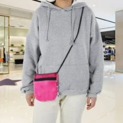 ROSIER Sac De Transport Pour Animaux De Compagnie, Sacs De Transport De Voyage De Couchage Respirant Pour Hamster Avec Fermeture à Glissière Et Maille Sac à Main Portable Sortant(Rose Rouge)——VEBTles -Cage, caisse et transport pour chien Soldes 60247573 3