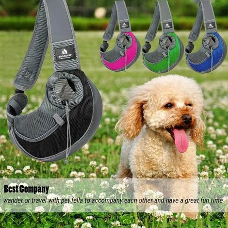 LITZEE Sac Pour Animaux De Compagnie Sac à Dos En Maille Respirante Pour Animaux De Compagnie Sac à Bandoulière Diagonal Portable Pour Chat Et Chien Voyage Fournitures Pour Animaux De Compagnie Petit Noir Sac De Transport Pour Chien 3 LITZEE Sac Pour Animaux De Compagnie Sac à Dos En Maille Respirante Pour Animaux De Compagnie Sac à Bandoulière Diagonal Portable Pour Chat Et Chien Voyage Fournitures Pour Animaux De Compagnie Petit Noir Sac De Transport Pour Chien – Image 3