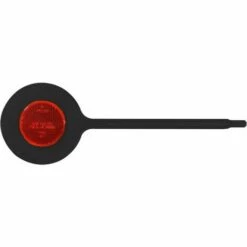 CYCLINGCOLORS Ecarteur De Danger Noir Vélo Avec Catadioptre Réfléchissant Sécurité Visibilité Remorque Cycle Mixte Rabattable