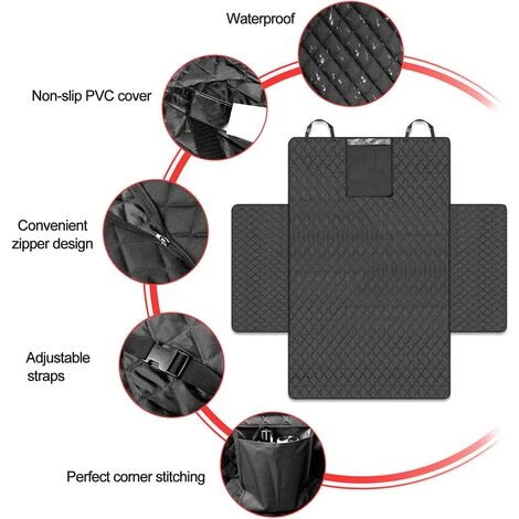FVBJD Protection Coffre Voiture Chien Universelle Couverture De Coffre Pour Plupart Voiture Imperméable & Antidérapant, 180x103 CM Housse Protection Coffre Voiture Chien SUV Et Fourgonnettes 4 FVBJD Protection Coffre Voiture Chien Universelle Couverture De Coffre Pour Plupart Voiture Imperméable & Antidérapant, 180x103 CM Housse Protection Coffre Voiture Chien SUV Et Fourgonnettes – Image 4