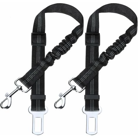 ZOLGINAH Toozey Lot De 2 Voiture Ceinture De Securite Pour Chien, Avec Absorption Des Chocs Et Mousqueton Elastique Reglable Pour Chien Harnais De Securite Superieure Pour Tous Les Chiens Et Chats 1 ZOLGINAH Toozey Lot De 2 Voiture Ceinture De Securite Pour Chien, Avec Absorption Des Chocs Et Mousqueton Elastique Reglable Pour Chien Harnais De Securite Superieure Pour Tous Les Chiens Et Chats