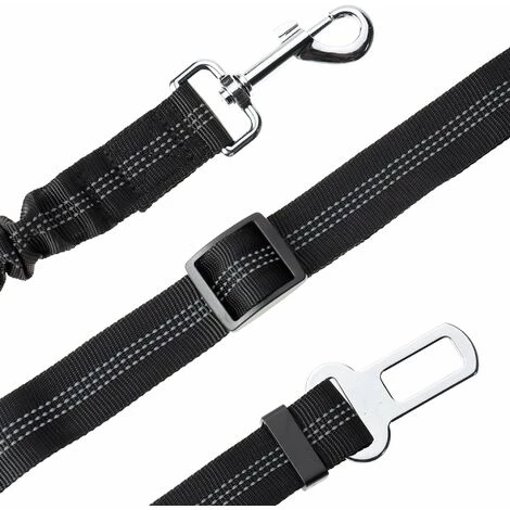 ZOLGINAH Toozey Lot De 2 Voiture Ceinture De Securite Pour Chien, Avec Absorption Des Chocs Et Mousqueton Elastique Reglable Pour Chien Harnais De Securite Superieure Pour Tous Les Chiens Et Chats 5 ZOLGINAH Toozey Lot De 2 Voiture Ceinture De Securite Pour Chien, Avec Absorption Des Chocs Et Mousqueton Elastique Reglable Pour Chien Harnais De Securite Superieure Pour Tous Les Chiens Et Chats – Image 5