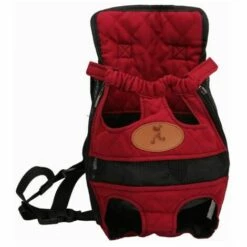 SINCèREETALI Pet Supplies Sac à Dos Portable Pour Chats Et Chiens - Rouge (L)