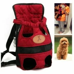 SINCèREETALI Pet Supplies Sac à Dos Portable Pour Chats Et Chiens - Rouge (L) 8 SINCèREETALI Pet Supplies Sac à Dos Portable Pour Chats Et Chiens - Rouge (L) -Cage, caisse et transport pour chien Soldes 63519358 4