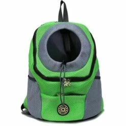 SINCèREETALI 1 Pièce De Transport Pour Animaux De Compagnie Portable Et Confortable Pour Le Vélo, La Randonnée, Les Voyages, Le Shopping (S, Vert)