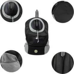 SINCèREETALI 1 Pièce De Transport Pour Animaux De Compagnie Portable Et Confortable Pour Le Vélo, La Randonnée, Les Voyages, Le Shopping (S, Vert) -Cage, caisse et transport pour chien Soldes 63819417 4