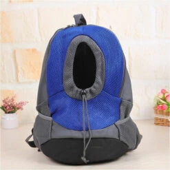 Animalerie Pet Porte-sac à Dos Chien Sac De Transport De Voyage Sac à Dos De Ventral Poitrine Transporteur Sacs Pour Petit Animaux (Bleu) LangRay -Cage, caisse et transport pour chien Soldes 64038468 5