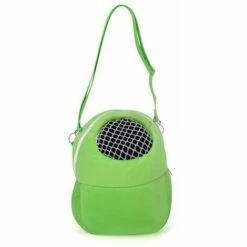 Animalerie Sac De Transport Pour Animaux De Compagnie Hamster Rat Hedgehog Rabbit Sac De Couchage Sacoche De Voyage Portable Respirant Sacs à Dos Sac à Dos Avec Bandoulière (Couleur : Vert) LangRay