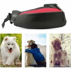 Sac Transport Pour Chien Chat, Sac Bandoulière Pour Petit Animal Domestique Sécuritaire Sac En Toile Transport Chat Rouge M - DKSFJKL -Cage, caisse et transport pour chien Soldes 64099052 5