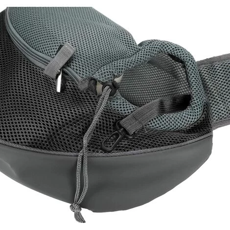 ARC-EN-CIéL Sac De Transport Chien Sac à Bandoulière Pour Chat Chiot Réglable Sac De Voyage Pour Petits Animaux Sac à Main Chien Avec Pochette En Filet Respirant Sacoche Chien Portable Pour Marché Extérieur Noir Longueur Totale 37cm,Arcenciél 5 ARC-EN-CIéL Sac De Transport Chien Sac à Bandoulière Pour Chat Chiot Réglable Sac De Voyage Pour Petits Animaux Sac à Main Chien Avec Pochette En Filet Respirant Sacoche Chien Portable Pour Marché Extérieur Noir Longueur Totale 37cm,Arcenciél – Image 5