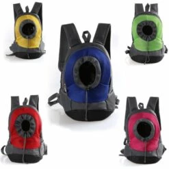 ARC-EN-CIéL Outdoor Pet Dog Carrier Nylon Portatile Pet Dog Bag Mesh Pet Backpack Head Out (M, Blu), Arcenciél 9 ARC-EN-CIéL Outdoor Pet Dog Carrier Nylon Portatile Pet Dog Bag Mesh Pet Backpack Head Out (M, Blu), Arcenciél -Cage, caisse et transport pour chien Soldes 64127188 5