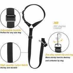 CARILLONSàVENT Harnais Voiture Pour Chiens Lot De 2 Une Sangle Réglable Ceinture Et Harnais Ceinture Chien Parfaits Pour Voitures Auto Laisse Ceinture Chat Animaux Nylon 46 To 79 Cm Carivent 9 CARILLONSàVENT Harnais Voiture Pour Chiens Lot De 2 Une Sangle Réglable Ceinture Et Harnais Ceinture Chien Parfaits Pour Voitures Auto Laisse Ceinture Chat Animaux Nylon 46 To 79 Cm Carivent -Cage, caisse et transport pour chien Soldes 64139962 5