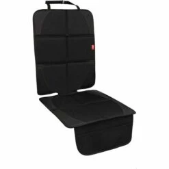 HAZEL Protecteur De Siège De Voiture, Protection Siège Couvre Siège Voiture Pour Enfant/Chien Avec Organisateur, Couvre Siège Auto Antidérapage(Noir,1 PACK)
