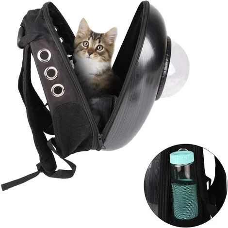 BENOBBY KIDS Chat Sac à Dos Bulle Transport - Chats Voyage Caisse Chaton Voiture Hublot Transparent Sac Pour Animaux 2 BENOBBY KIDS Chat Sac à Dos Bulle Transport - Chats Voyage Caisse Chaton Voiture Hublot Transparent Sac Pour Animaux – Image 2