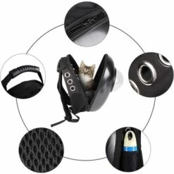 BENOBBY KIDS Chat Sac à Dos Bulle Transport - Chats Voyage Caisse Chaton Voiture Hublot Transparent Sac Pour Animaux 8 BENOBBY KIDS Chat Sac à Dos Bulle Transport - Chats Voyage Caisse Chaton Voiture Hublot Transparent Sac Pour Animaux -Cage, caisse et transport pour chien Soldes 64411001 4