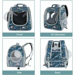 BENOBBY KIDS Sac à Dos Chat Chien, L'espace Pour Animaux De Compagnie Capsule Sac À Dos,Sac De Transport Trolley Pour Animaux,Respirant ,pour Chats, Petits Chiens, Petits Animaux (Rose) 7 BENOBBY KIDS Sac à Dos Chat Chien, L'espace Pour Animaux De Compagnie Capsule Sac À Dos,Sac De Transport Trolley Pour Animaux,Respirant ,pour Chats, Petits Chiens, Petits Animaux (Rose) -Cage, caisse et transport pour chien Soldes 64411073 3