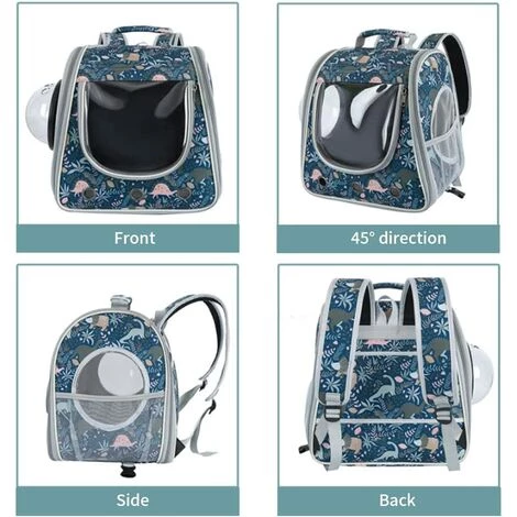 BENOBBY KIDS Sac à Dos Chat Chien, L'espace Pour Animaux De Compagnie Capsule Sac À Dos,Sac De Transport Trolley Pour Animaux,Respirant ,pour Chats, Petits Chiens, Petits Animaux (Rose) 3 BENOBBY KIDS Sac à Dos Chat Chien, L'espace Pour Animaux De Compagnie Capsule Sac À Dos,Sac De Transport Trolley Pour Animaux,Respirant ,pour Chats, Petits Chiens, Petits Animaux (Rose) – Image 3