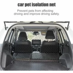 EAUDACè Filet De Sécurité Universel En Maille Pour Chien - Pour Coffre De Voiture 7 EAUDACè Filet De Sécurité Universel En Maille Pour Chien - Pour Coffre De Voiture -Cage, caisse et transport pour chien Soldes 64457024 3